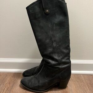 Frye Black Heeled Boots for Women